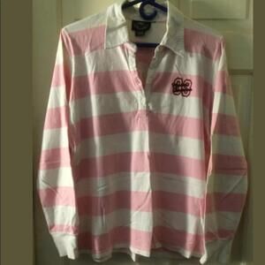 Harley Davidson rugby style long sleeve shirt 1X